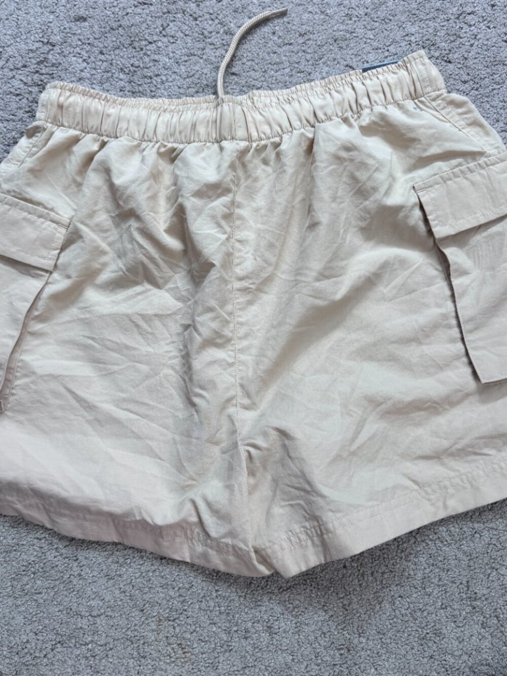 NEW DSG Women's 3" Woven Athletic Shorts Various Sizes Tan